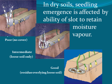 Retention of moisture vapour